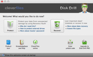 how to recover data from hard disk - Disk Drill Screenshot