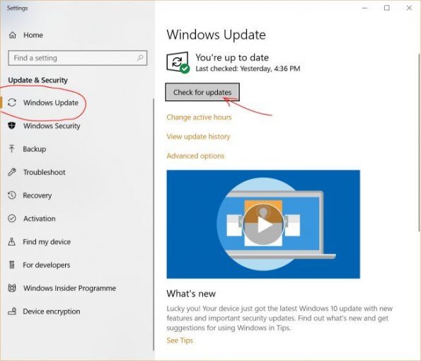 download windows 10 pro update manually