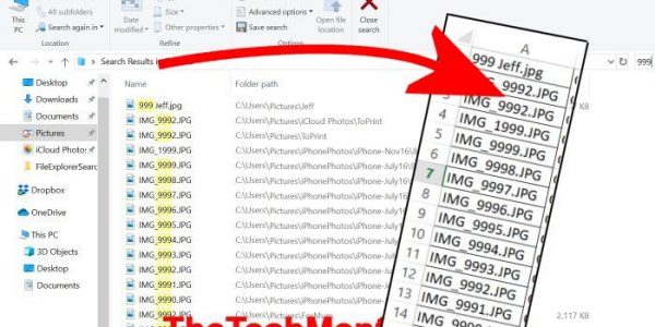 How To Copy All File Names In A Folder TheTechMentor