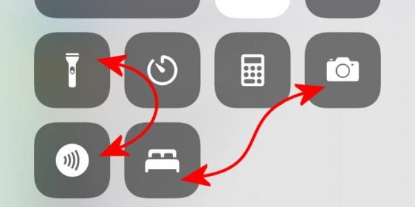 Move or Swap icons in Control Center (swipe access) - TheTechMentor.com