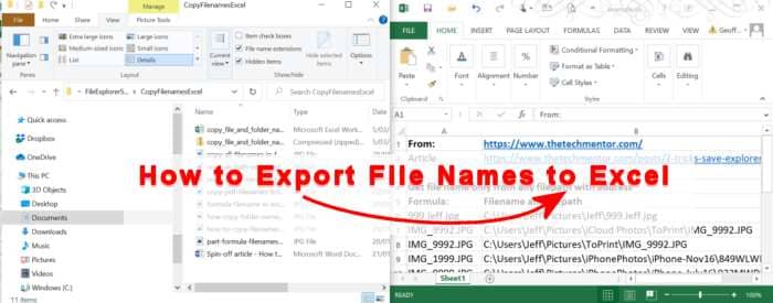 How To Copy Folder Names In Excel Sheet Printable Templates Free