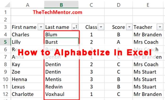 how-to-alphabetize-in-excel-thetechmentor