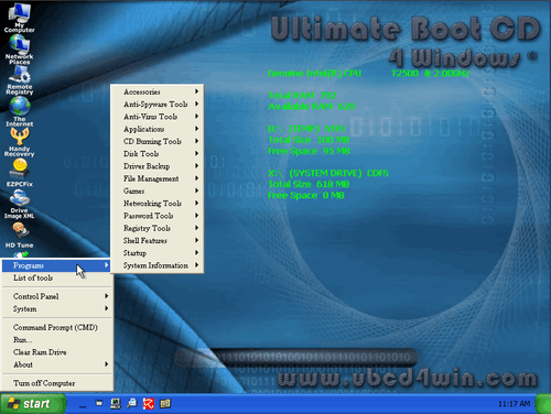 Ultimate Boot CD - Overview